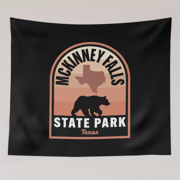 Item preview, McKinney Falls State Park TX Bear designed and sold by HalpinDesign.