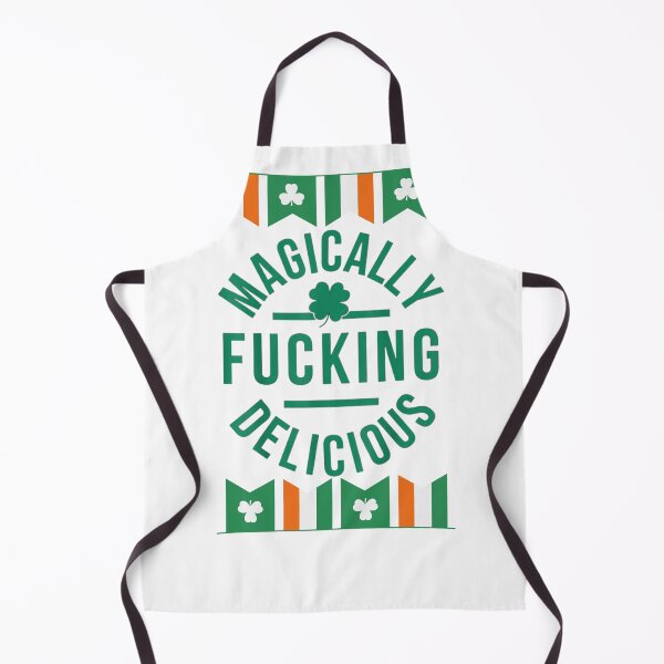 Item preview, Magically Fucking Delicious Funny Shamrock St. Patrick's Day designed and sold by FiveStarsCorner.