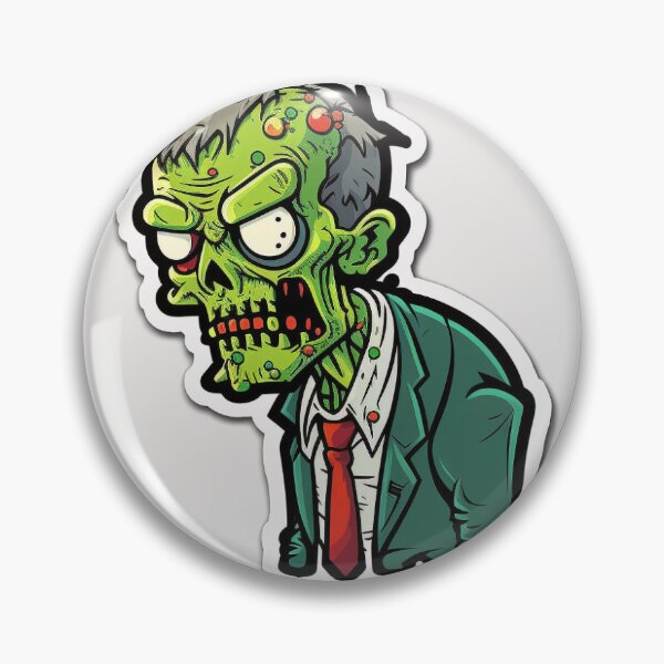 Item preview, Grandpa Zombie designed and sold by PEGATASH.