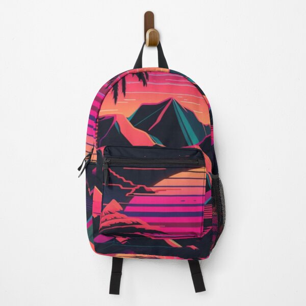 Item preview, Sunset and Palmtrees In The Sunset - Synthwave Style designed and sold by Unwind-Art-Work.