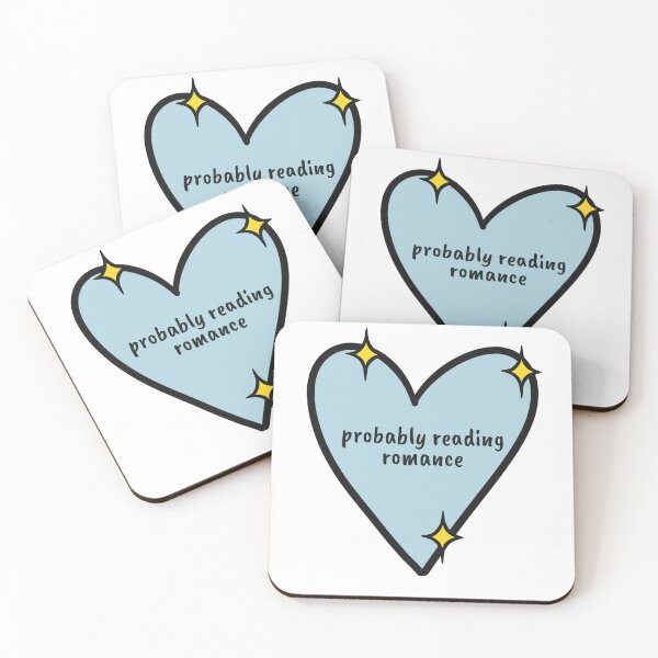 Item preview, Reading Romance Blue designed and sold by TeakettleBooks.