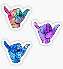 Cowabunga Handz 3 pack Sticker