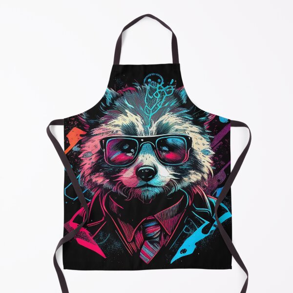 Item preview, mapache ciberpunk designed and sold by AlexGolyakov.