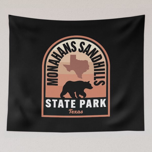 Item preview, Monahans Sandhills State Park TX Bear designed and sold by HalpinDesign.