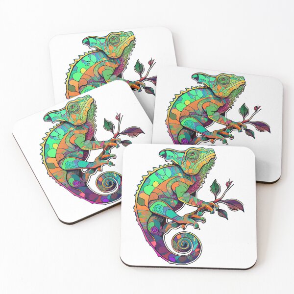 Item preview, Green chameleon designed and sold by Designs by Sean Z.
