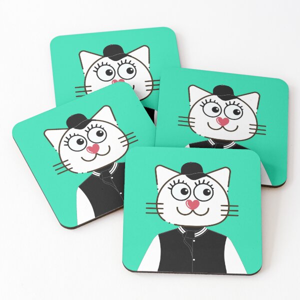 Item preview, White cat designed and sold by GasconyPassion.