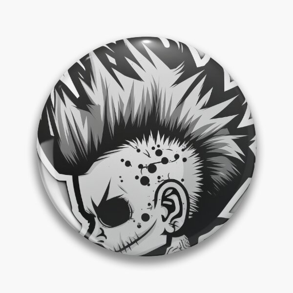 Item preview, horror punk designed and sold by PEGATASH.
