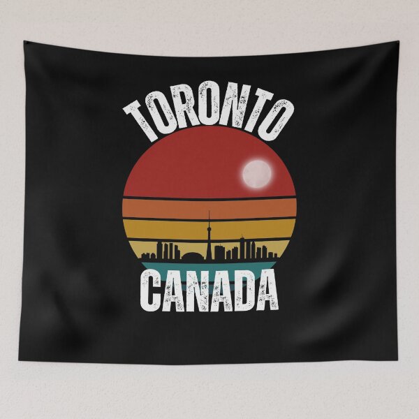 Item preview, Toronto Canada Vintage Sunset Design designed and sold by RektRepublic.