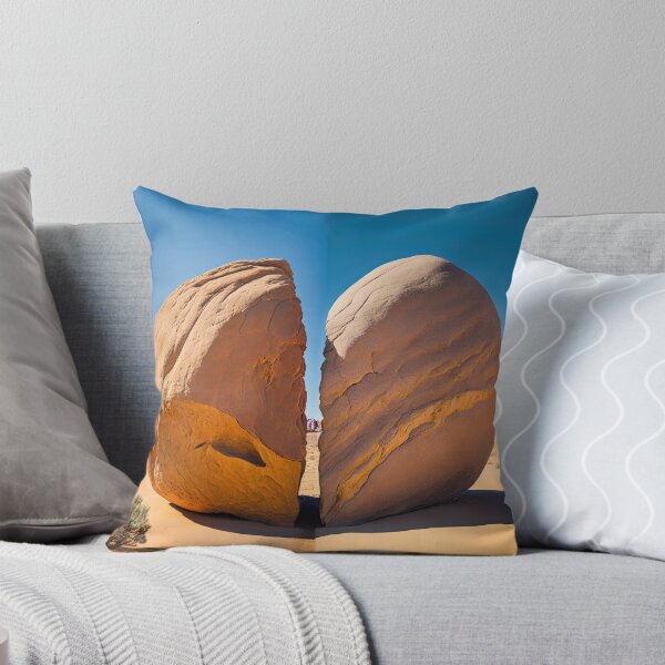 Item preview, A Desert Boulder Split in Two designed and sold by LividPhoto.