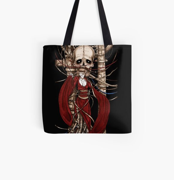 Cyber Gheisha All Over Print Tote Bag
