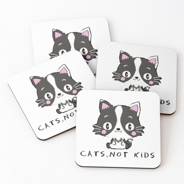 Item preview, Cats, not kids designed and sold by remerasnerdas.