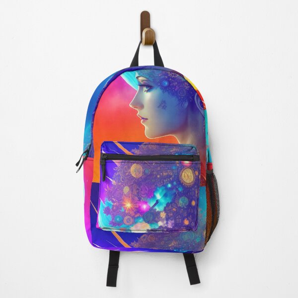 Item preview, futuristic steampunk fantasy, two girls, and a blast from the head designed and sold by skyhealing.