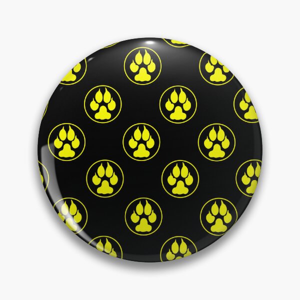 Item preview, yellow dog paws designed and sold by andrew JOHNSEN.