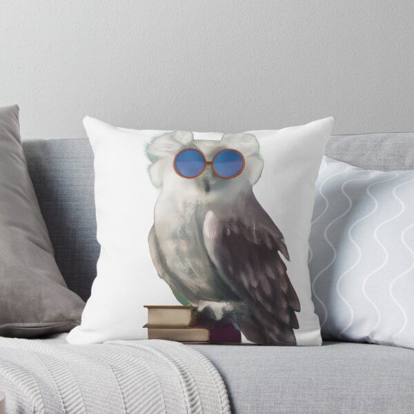 Item preview, Cute Looking Librarian Owl designed and sold by MerchGiants.