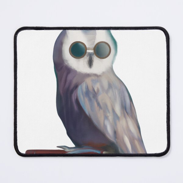 Item preview, Cute Looking Librarian Owl designed and sold by MerchGiants.