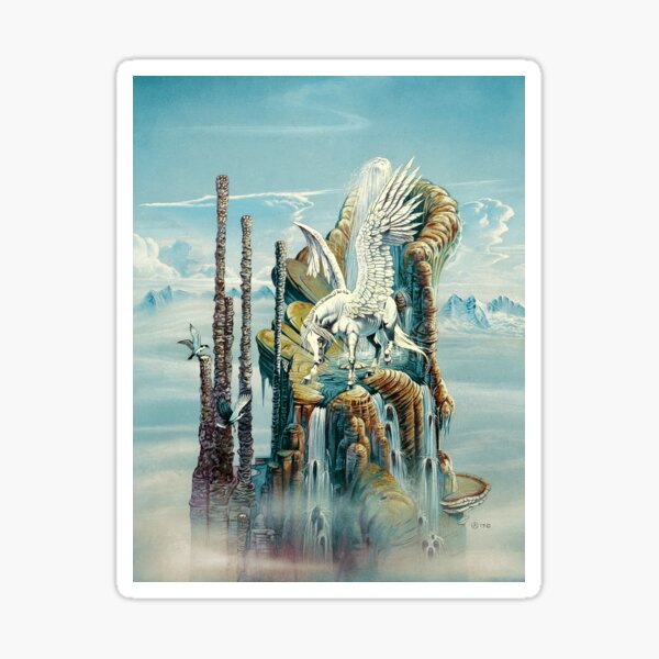 Pegasus by Chris Achilleos Sticker