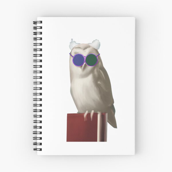 Item preview, Cute Looking Librarian Owl designed and sold by MerchGiants.