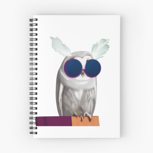 Item preview, Cute Looking Librarian Owl designed and sold by MerchGiants.