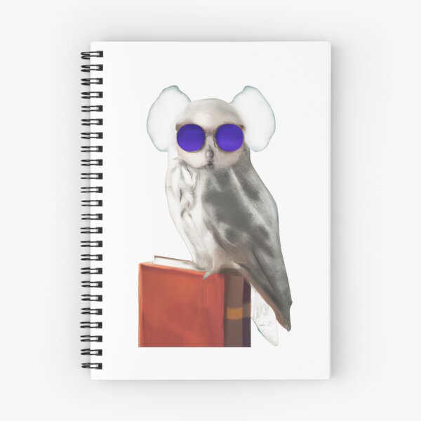 Item preview, Cute Looking Librarian Owl designed and sold by MerchGiants.