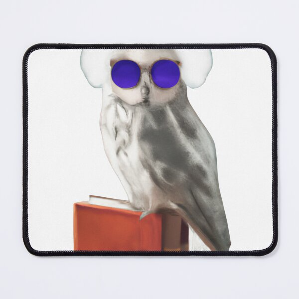 Item preview, Cute Looking Librarian Owl designed and sold by MerchGiants.