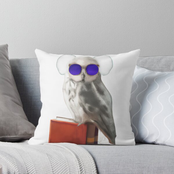 Item preview, Cute Looking Librarian Owl designed and sold by MerchGiants.