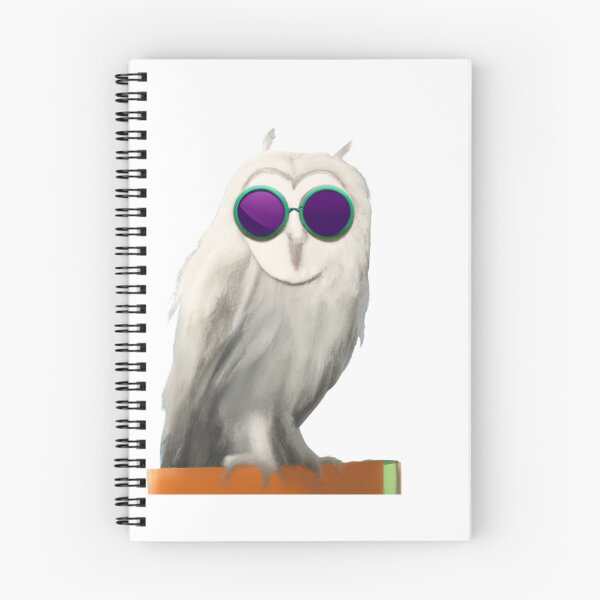 Item preview, Cute Looking Librarian Owl designed and sold by MerchGiants.