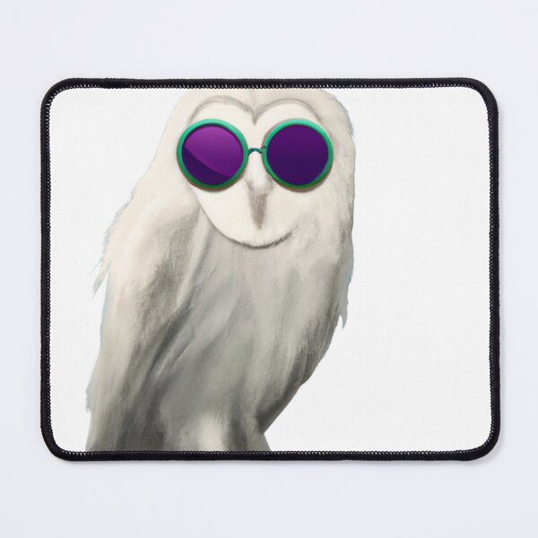 Item preview, Cute Looking Librarian Owl designed and sold by MerchGiants.