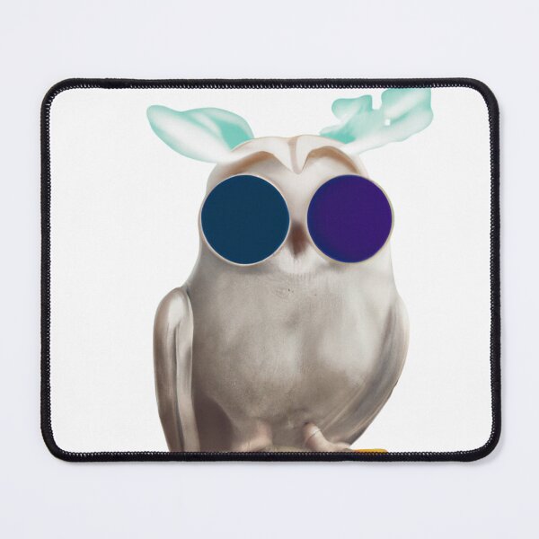 Item preview, Cute Looking Librarian Owl designed and sold by MerchGiants.