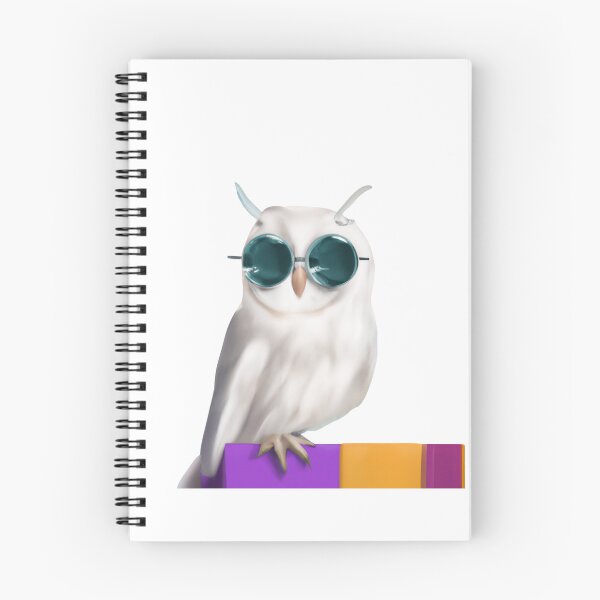Item preview, Cute Looking Librarian Owl designed and sold by MerchGiants.