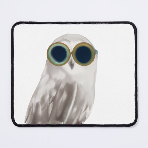 Item preview, Cute Looking Librarian Owl designed and sold by MerchGiants.