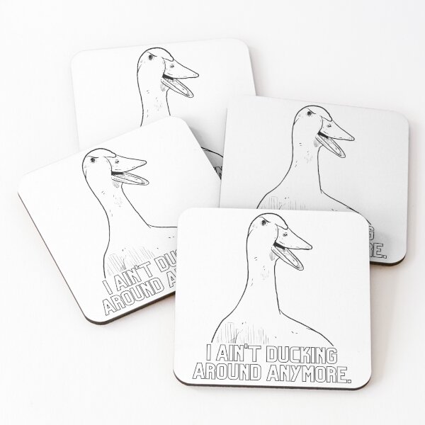 Item preview, I ain't ducking around anymore! - Black Outline designed and sold by BeWilDesigns.