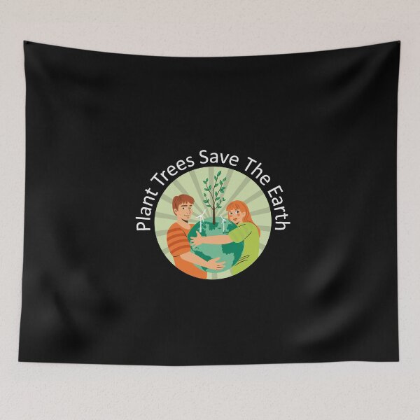 Item preview, Plant Trees, Save the Earth designed and sold by MARCAMARCA.