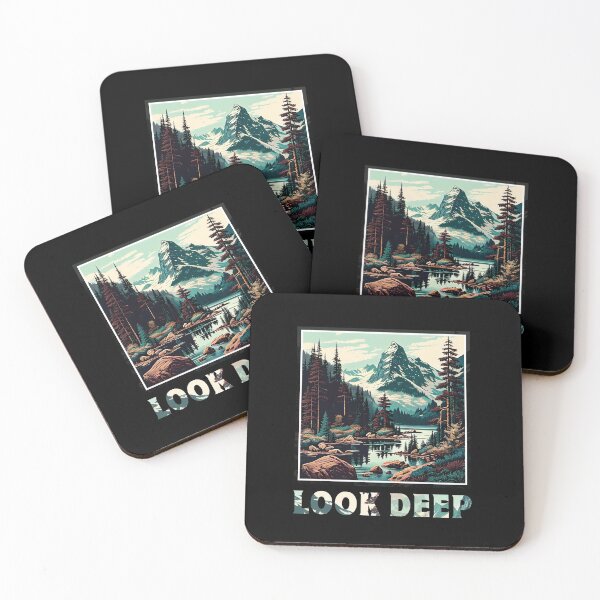 Item preview, Look Deep Mountain designed and sold by Marwan89.
