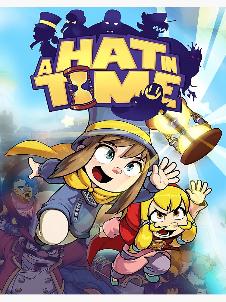 a hat in time video game art Art Print for Sale by mallaksobek