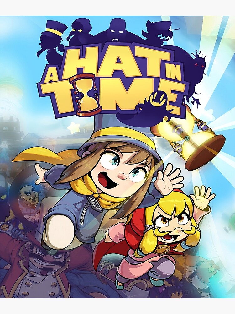 a hat in time Poster for Sale by mallaksobek