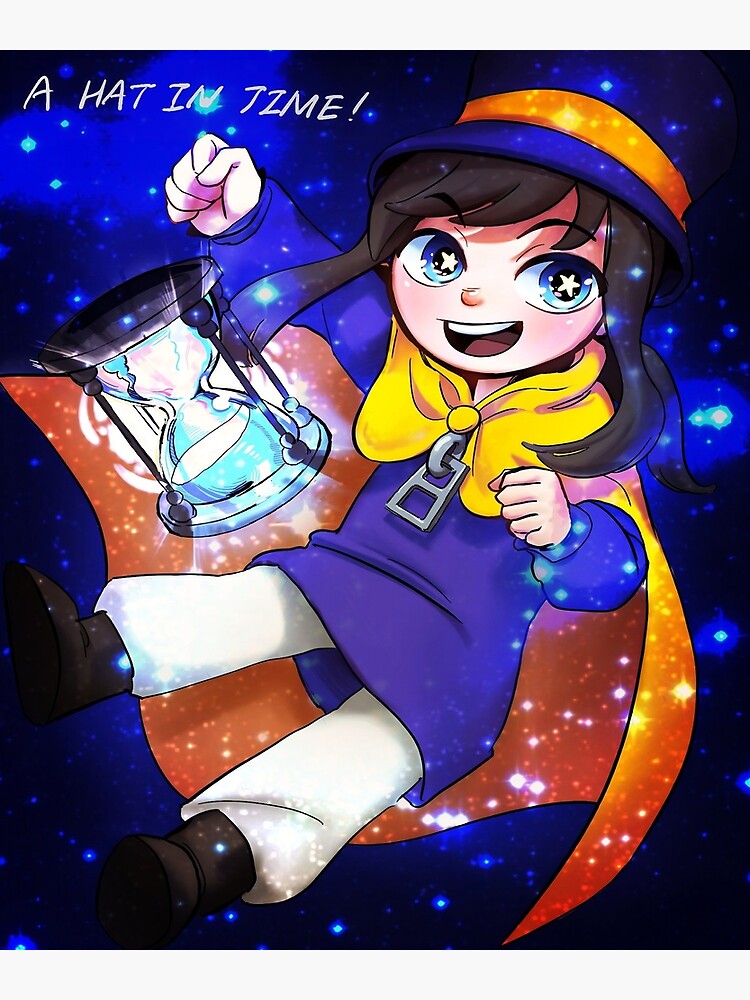 a hat in time Poster for Sale by mallaksobek