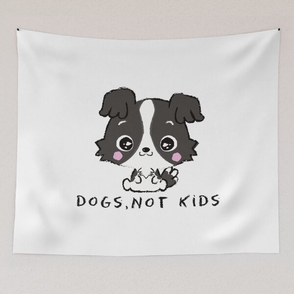 Item preview, Dogs, not kids designed and sold by remerasnerdas.
