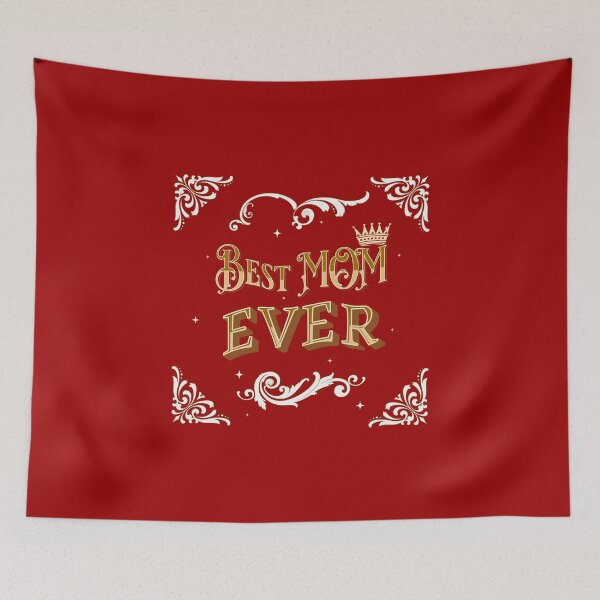Item preview, Best Mom Ever "Happy Mothers Day" Design designed and sold by KMRmerchDesigns.