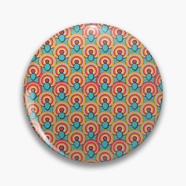 Artikelvorschau, Lovely 70s Style Intricate Pattern entworfen und verkauft von Fine Prints.