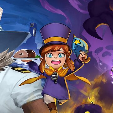 a hat in time video game art Art Print for Sale by mallaksobek