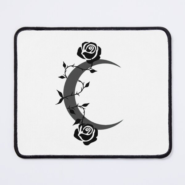 Item preview, Moon wrapped in roses designed and sold by shamallau.