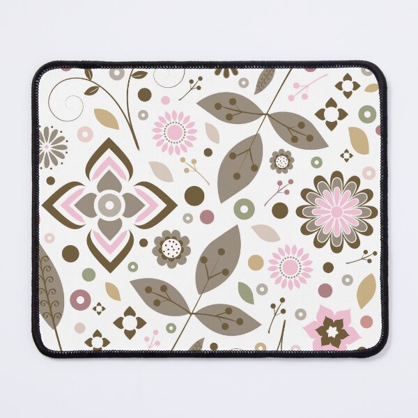Item preview, Vintage flower pattern designed and sold by rainbowbirds.