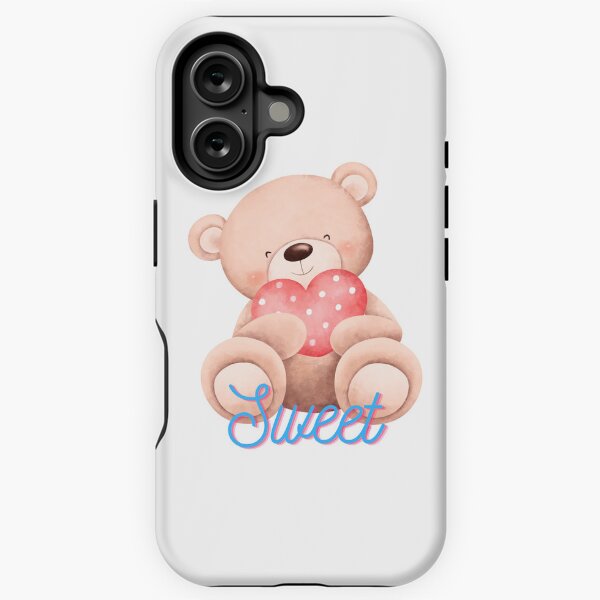 Item preview, Sweet Teddy Bear with Heart designed and sold by BoomBoomBaby.