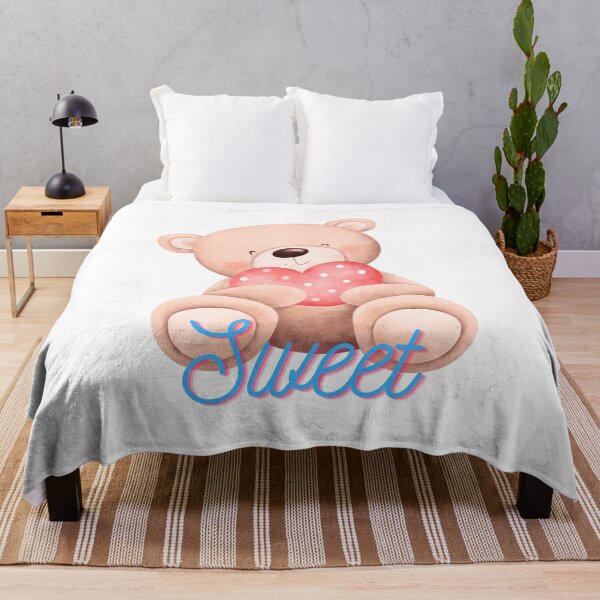 Item preview, Sweet Teddy Bear with Heart designed and sold by BoomBoomBaby.