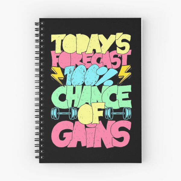 Item preview, Today's Forecast 100% Chance Of Gains  designed and sold by teeteeworld.