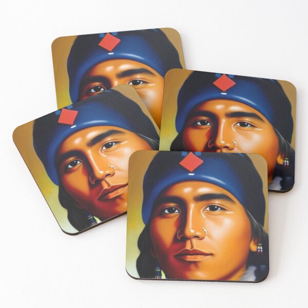 Item preview, Native American Man I (A.I.) designed and sold by seriyusink69.
