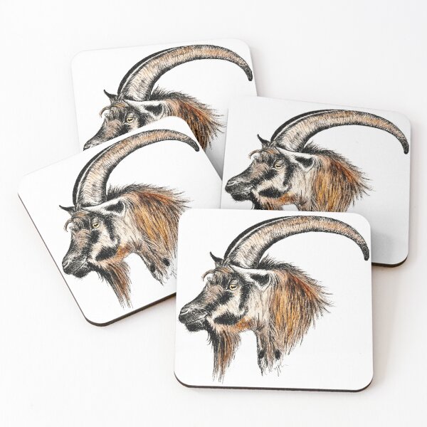 Item preview, little goat designed and sold by zelmifineart.