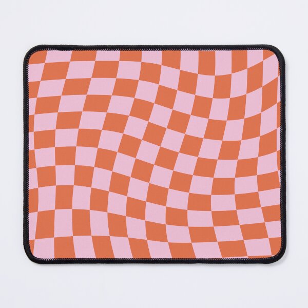 Item preview, Groovy Checkered Retro Pink Red Pattern designed and sold by enricadenicola.