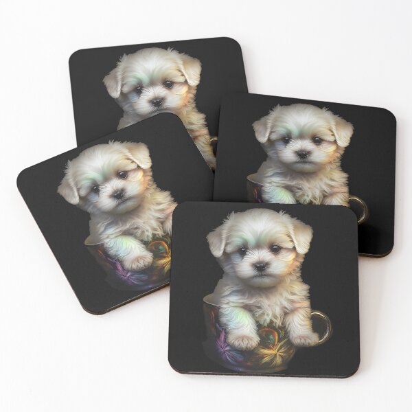 Item preview, Adorable Maltese Teacup Puppy Your New Tiny Companion designed and sold by Rob Wilson.