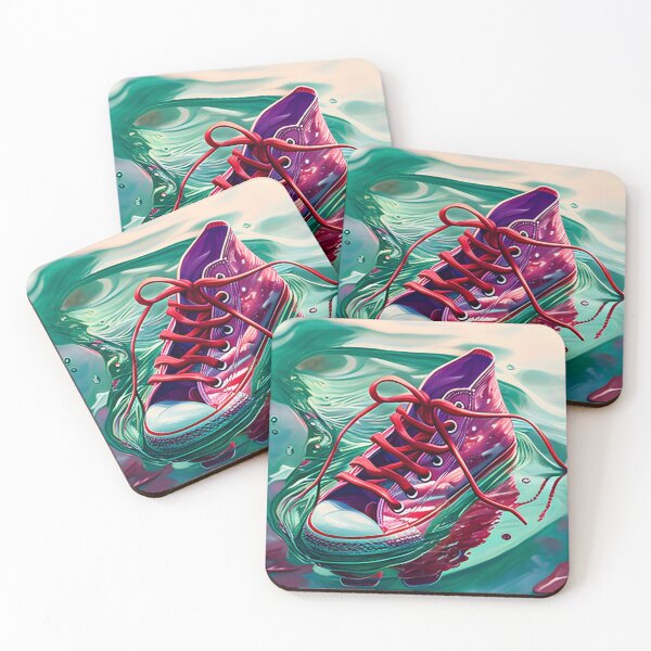 Item preview, One purple running shoe designed and sold by ANVivid.